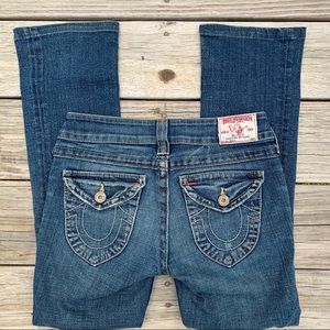 True Religion Becky Jeans Flap Pocket Boot Cut 26